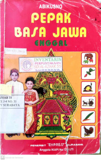 Image of Pepak basa jawa enggal