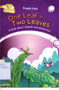 Image of One leaf and tho leaves : a book about singular and plural noun