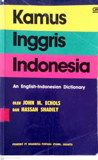 Image of Kamus inggris indonesia
