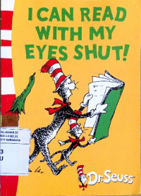 Image of I can read with my eyes shut!