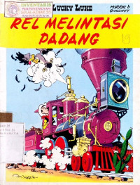 Image of Rel melintasi padang