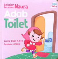 Image of Adab ke toilet bersama naura (boardbook)