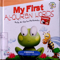 Image of My first al-qur'an words : kata al-qur'an pertamaku