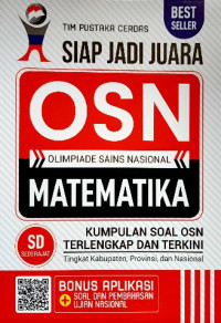 Image of Siap jadi juara OSN Matematika : best seller