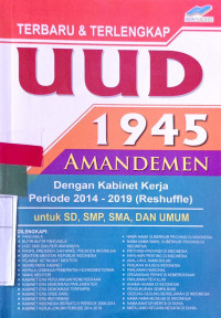 Image of Uud 1945 amandemen