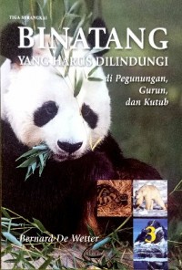 Image of Binatang yang harus dilindungii di pegunungan, gurun, dan kutub