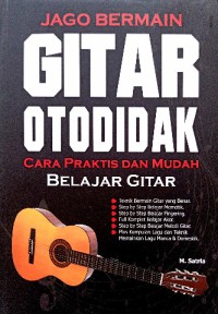 Image of Jago bermain gitar otodidak